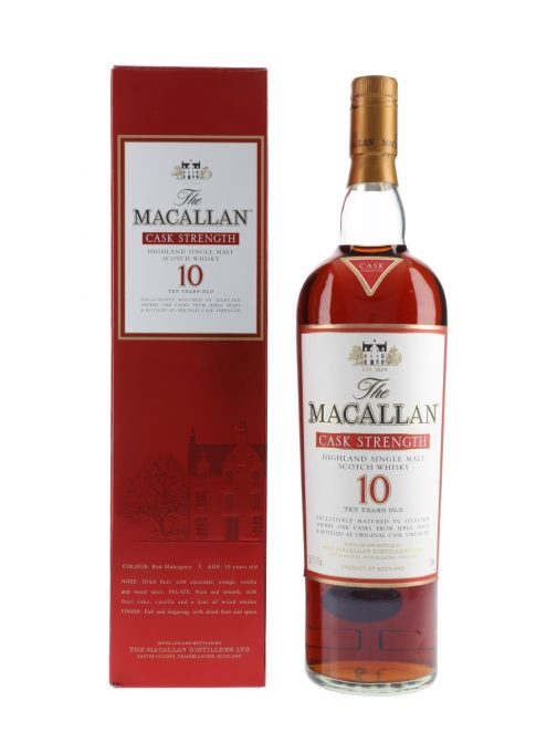 macallan cask strength scotch whisky