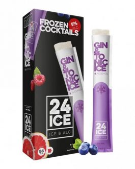 24 Ice Gin & Tonic Frozen Cocktail Pops –  Exclusive 5 Pack