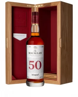 Macallan 50 Year Old Red Whisky Collection